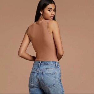 Nuuds Ribbed Tank Bodysuit